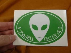 #A-3-A  ALIEN HEAD Vehicle Decal Car Sticker ROSWELL NEW MEXICO Wall Door Stick - Picture 1 of 1