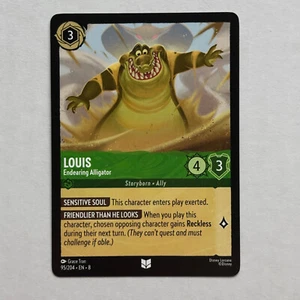 Louis 95/204 Disney Lorcana Reign of Jafar Regular Uncommon Card NM - Picture 1 of 2