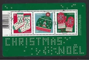 KANADA 2018 WEIHNACHTEN KLEINBOGEN FEIN GEBRAUCHT - Bild 1 von 1