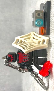 LEGO SPIDER-MAN MARVEL WORLD MILES C MORALES KEYCHAIN 2099 © The GREAT GIFT 77 - Picture 1 of 6