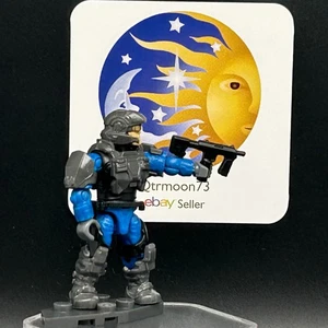 FIGURA HALO Mega Construx UNSC Marine (azul) Maverick Series 2016 - Imagen 1 de 7