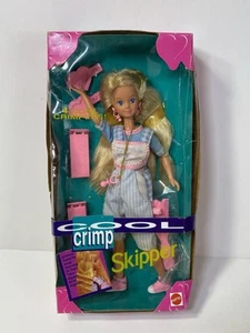 Cool Crimp Skipper - Mattel #11179 - Vintage 1993 Barbie Sister Doll - NIB - Picture 1 of 23