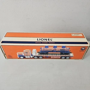 Lionel TMT-18410 Flatbed Toy Truck w/ Lights & Sound and 3-Dome Tank Car NEW! - Picture 1 of 4