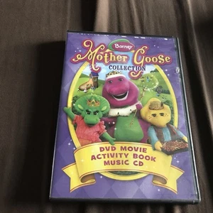 Barney: Mother Goose Collection 2011 2-Disc Set DVD CD Lionsgate Hit RARE OOP - Picture 1 of 2