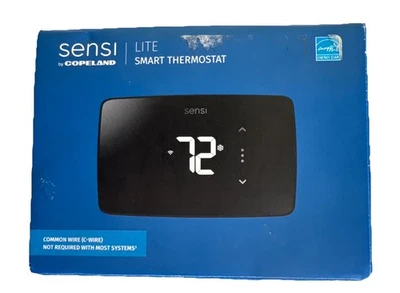 Emerson - Termostato Wi-Fi integrado programable inteligente Sensi Lite - negro Foto 1 de 4
