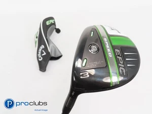 Left Handed Callaway 2021 Epic Speed 15* 3 Wood w/HC - MMT 70 Stiff Flex 324658 - Picture 1 of 4
