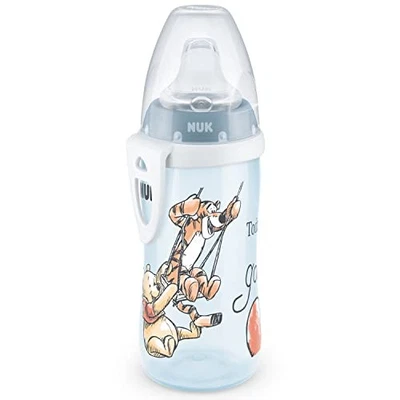 NUK Active Cup – Disney Winnie Pooh, Blau, BPA-frei - Bild 1 von 4