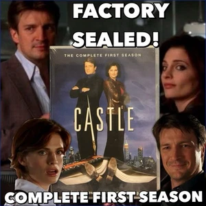 Castle Season One (DVD) Brand New! Nathan Fillion, Stana Katic -MYSTERY ROMANCE! - Picture 1 of 3