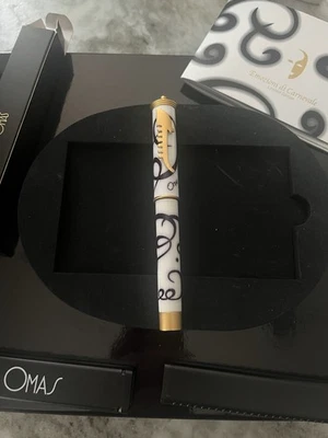 Caneta-tinteiro Omas Emozioni Di Carnevale Limited #426/1458 - Ouro 18k média nova na caixa - Imagem 1 de 4