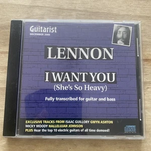 Guitarist CD December 2000 - Lennon, Ashton, Metallica, Obsession, Burns & more - Picture 1 of 4