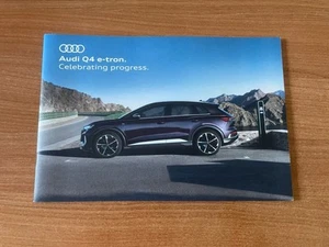PAMPHLET 12/2022 AUDI Q4 e-tron 35,40,45,50 BROCHURE CATALOG BROCHURE - Picture 1 of 7