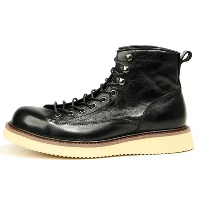 Ankle Boots Durable Classic Design Fashion Real Leather Hiking Boots Dress Shoes - Image 1 of 4