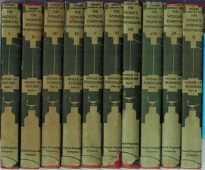 TASCHENBIBLIOTHEK DES WESENTLICHEN WISSENS DER WELT 10 Bände HC/DJ 1929 - Bild 1 von 3