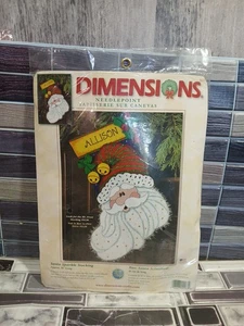 2004 Dimensions Needlepoint Christmas Santa Stocking Sparkle 9133 Neu in Verpackung - Bild 1 von 7