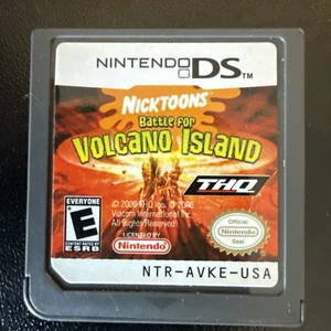 Nicktoons: Battle for Volcano Island (Nintendo DS, 2006) Original und getestet - Bild 1 von 2