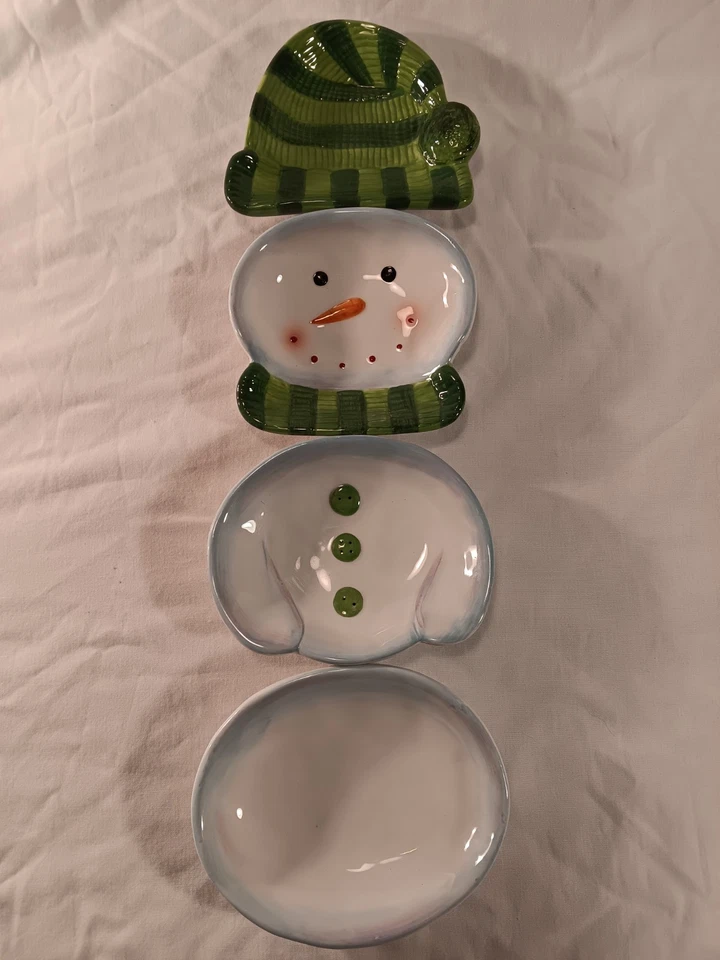 Mini placas MWW Market muñeco de nieve de 4,5"  Foto 1 de 3