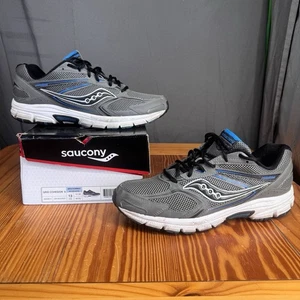 Saucony Grid Cohesion 9 Herren Laufschuhe grau blau Größe 13 | mit Karton - Bild 1 von 8