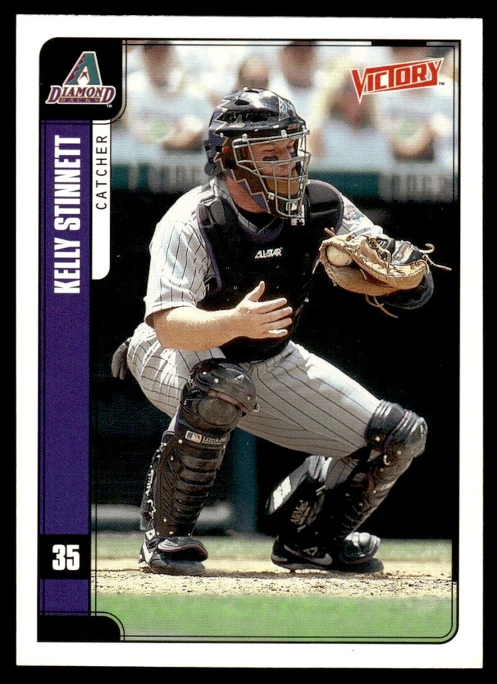 2001 Upper Deck Victory Kelly Stinnett Arizona Diamondbacks #350 - Image 1 of 2
