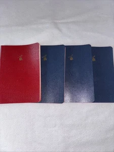 BIEFFE ▪️5½" x 8"▪️ Handmade EXERCISE / NOTE BOOKS { x4 } 🔸️ Italy 🔸️ UNUSED - Picture 1 of 6