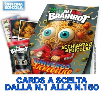 SKIFIDOL ITALIAN BRAINROT tutte le carte da 1 a150 serie UNIVERSO PSICHEDELICO - Immagine 1 di 2