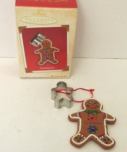Hallmark Andenken Ornament ~ Enkel ~ datiert 2003 Lebkuchenmann - Bild 1 von 5