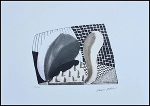 DAVID HOCKNEY * Untitled * 50 x 35 cm * signed lithograph * limited # 58/500 - Bild 1 von 7