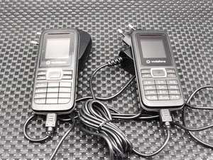 Handy Vodafone 125 schwarz Ohne Akku, - Bild 1 von 6