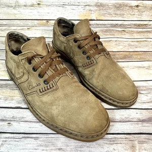 Clarks of England Herren Braun Weich Wildleder Leger Schnürschuhe Oxford Schuhe Größe 10,5 - Bild 1 von 8