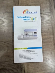 Sew Tech 4 In 1 Embroidery Hoops - Picture 1 of 2