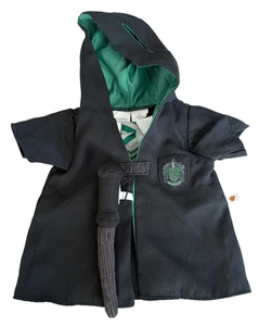 Build A Bear HARRY POTTER Conjunto Slytherin Bata Suéter Varita de Corbata - Imagen 1 de 4