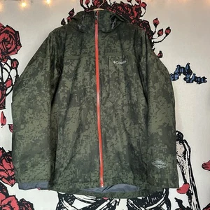 Columbia Nordic Point II Interchange Jacket Green Digi Camo Omni-Tech Men's M - Picture 1 of 9