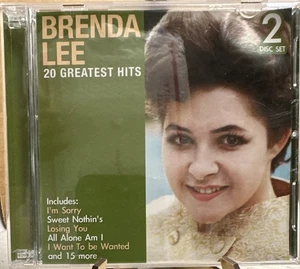 20 Greatest Hits by Brenda Lee 2 Disc Set. TGG Direct. I'm Sorry Sweet Nothin's - Bild 1 von 3