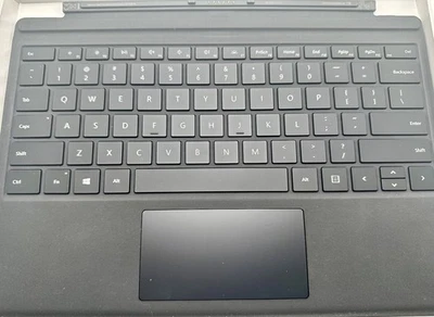 Microsoft Surface Pro 1725 Type Cover Keyboard BLACK Brand New - Image 1 of 4