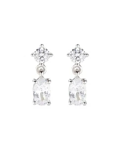 Orecchini Donna Amen PRINCESS Ovale in Argento 925 codice EOVBB - Foto 1 di 2
