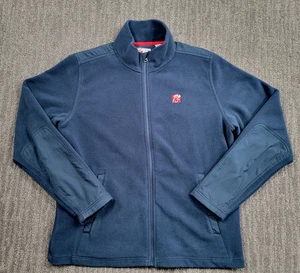Chick Fil A Oobe Jacket Womens L Large Blue Team Style Full Zip Fleece Employee - Picture 1 of 10