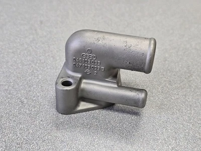 VERY NICE USED ORIGINAL GENUINE PORSCHE 924 WATER  OUTLET FLANGE - Image 1 of 4