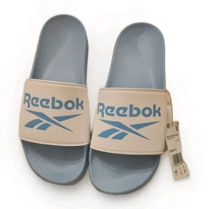 REEBOK HERREN FULGER PANTOLETTEN GRÖSSE 10 FARBE: BLUE PEAK  - Bild 1 von 3