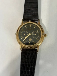 Jules Jurgensen Chronograph Mondphase Quarz Herrenuhr Bicolor FÜR REPARATUR - Bild 1 von 8