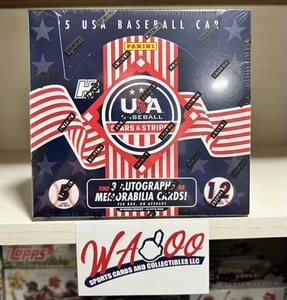 2025 Panini USA Stars & Stripes Baseball MLB Factory Sealed H2 Hobby Box KABOOM! - Picture 1 of 8