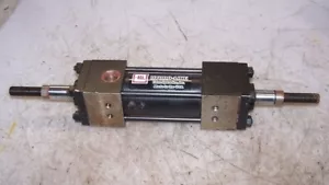 NEW EATON HYDRO-LINE PNEUMATIC CYLINDER 1-1/2" BORE 2" STROKE 3/8" PORTS - Picture 1 of 6