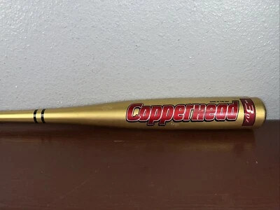 Bate de béisbol de aleación Worth Copperhead modelo BC4A -3 BPF 1,14 32 pulgadas 29 OZ Foto 1 de 4
