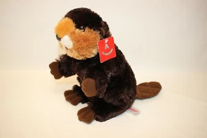 Aurora Bucky Beaver - Brown 10" Plush With Tag - 31557 - Picture 1 of 8