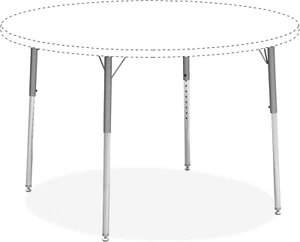 , LLR99926, Klassenzimmer Aktivitätstisch Standard höhenverstellbares Bein Kit, 4 / Auto - Bild 1 von 2