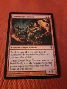 Deathforge Shaman Conspiracy Magic Card MTG VO ENG - Picture 1 of 2