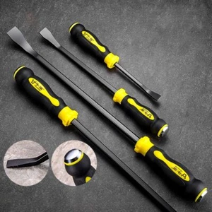 1Pc 8" 12" 18" Pry Bar Set Crowbar Square Panel Auto Repair Tool Black - Picture 1 of 10