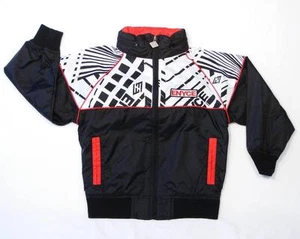Enyce Signature Black & Red Mesh Lined Zip Front Hooded Wind Jacket Boys NWT  - Picture 1 of 5