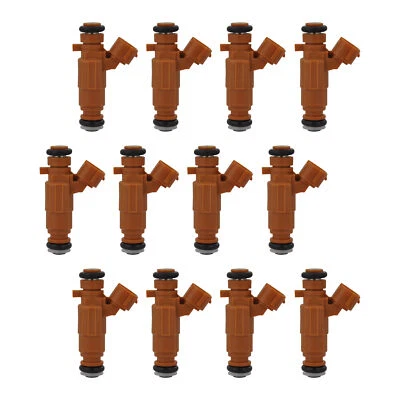 12X Inyectores de combustible para Audi 05-09 A8 Quattro Volkswagen Phaeton W12 FJ855 62720 Foto 1 de 4