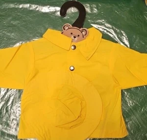 Gelber Hut und Regenmantel für 18"-21" Puppe - Bild 1 von 9