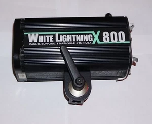 White Lightning (X Series) X800 Stroboskoplicht. Teil oder Reparatur - Bild 1 von 3