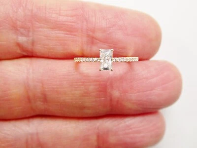 ANILLO MUJER ORO AMARILLO MACIZO REAL 10K Foto 1 de 4